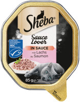 Sheba Sauce Lover mit Lachs 85 g Schale